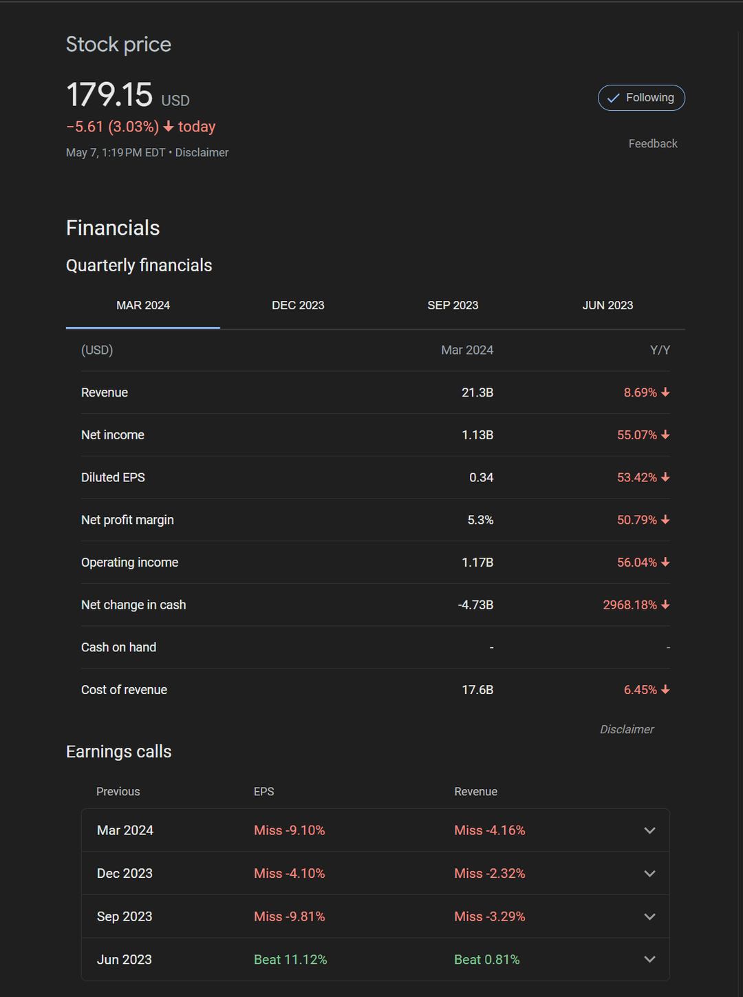 Example Image of SET (Stock and ETF Tracking)